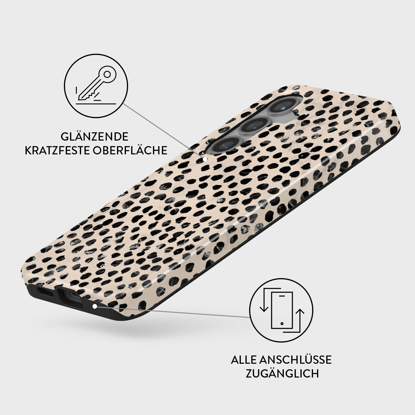 BURGA Tough Case Almond Latte Samsung