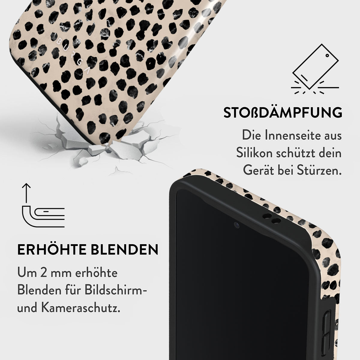 BURGA Tough Case Almond Latte Samsung