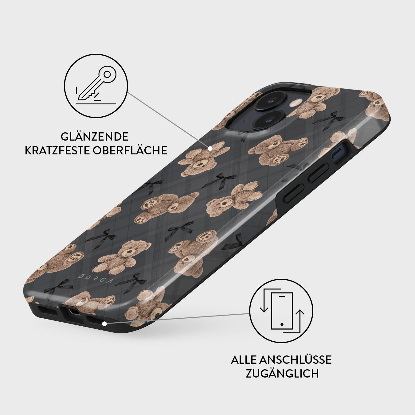 BURGA Tough Case BFF inkl. MagSafe Funktion