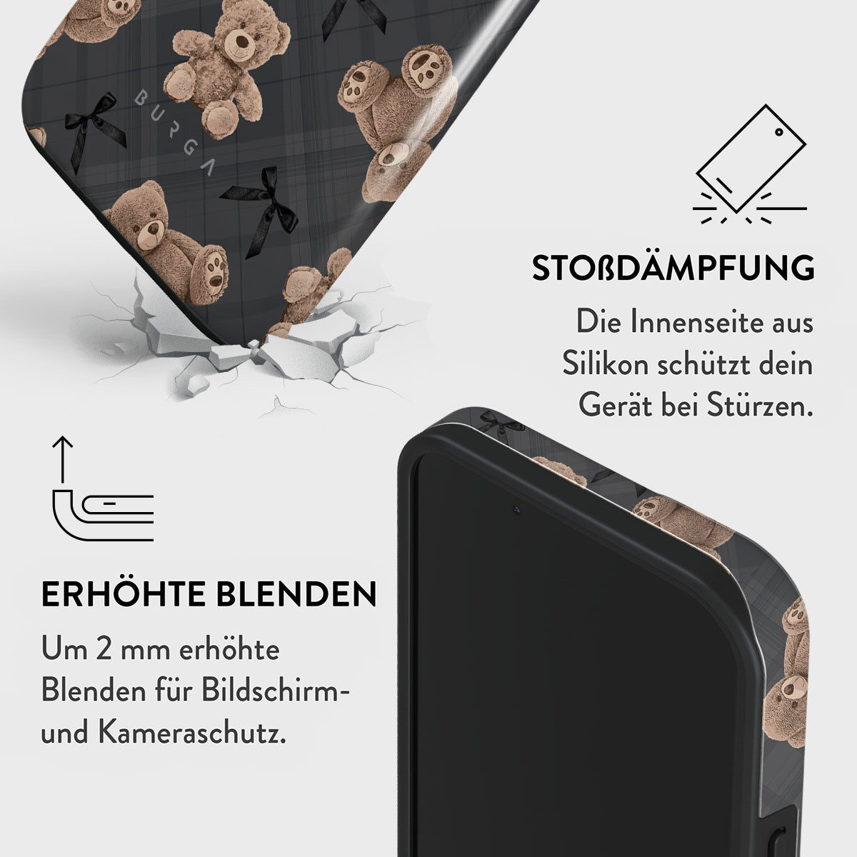 BURGA Tough Case BFF inkl. MagSafe Funktion