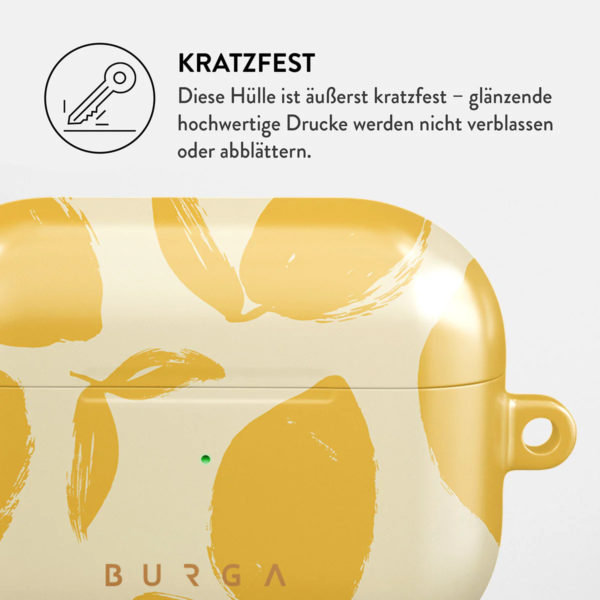 BURGA Airpod Case Lemon Tart
