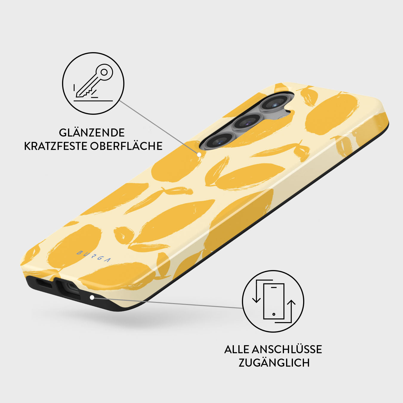 BURGA Tough Case Lemon Tart Samsung