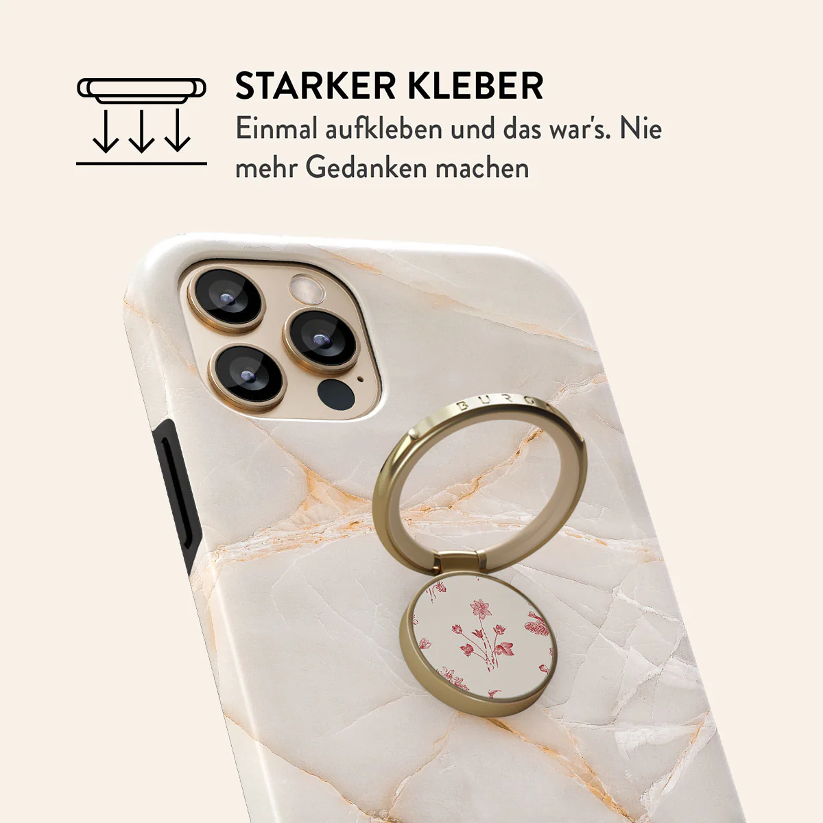 Ringholder gold BURGA