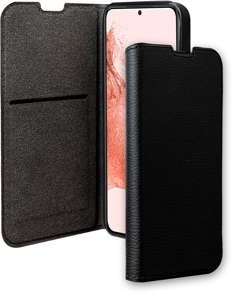 BIGBEN Wallet Folio Case Schwarz für Samsung Galaxy S23+