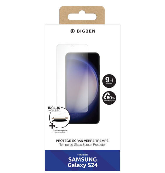BIGBEN 2.5D Tempered Glass für Samsung Galaxy S24