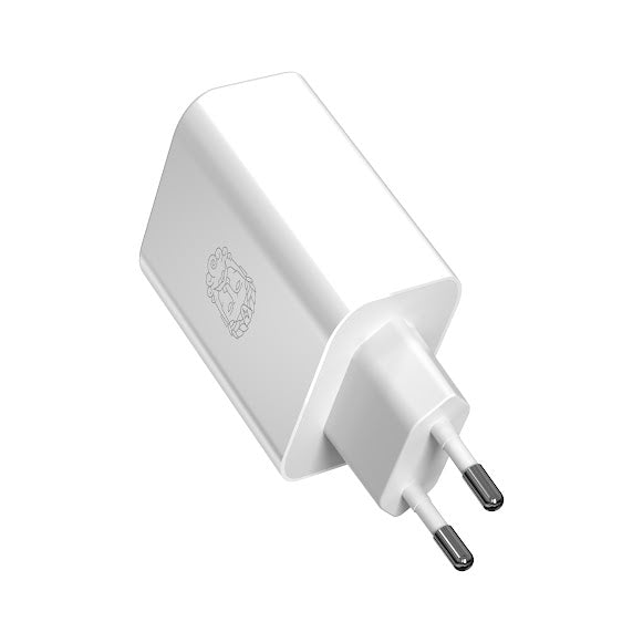 UPSTRÖM Cirkulär GaN-Tech 65W Duo Charger USB-C/-C