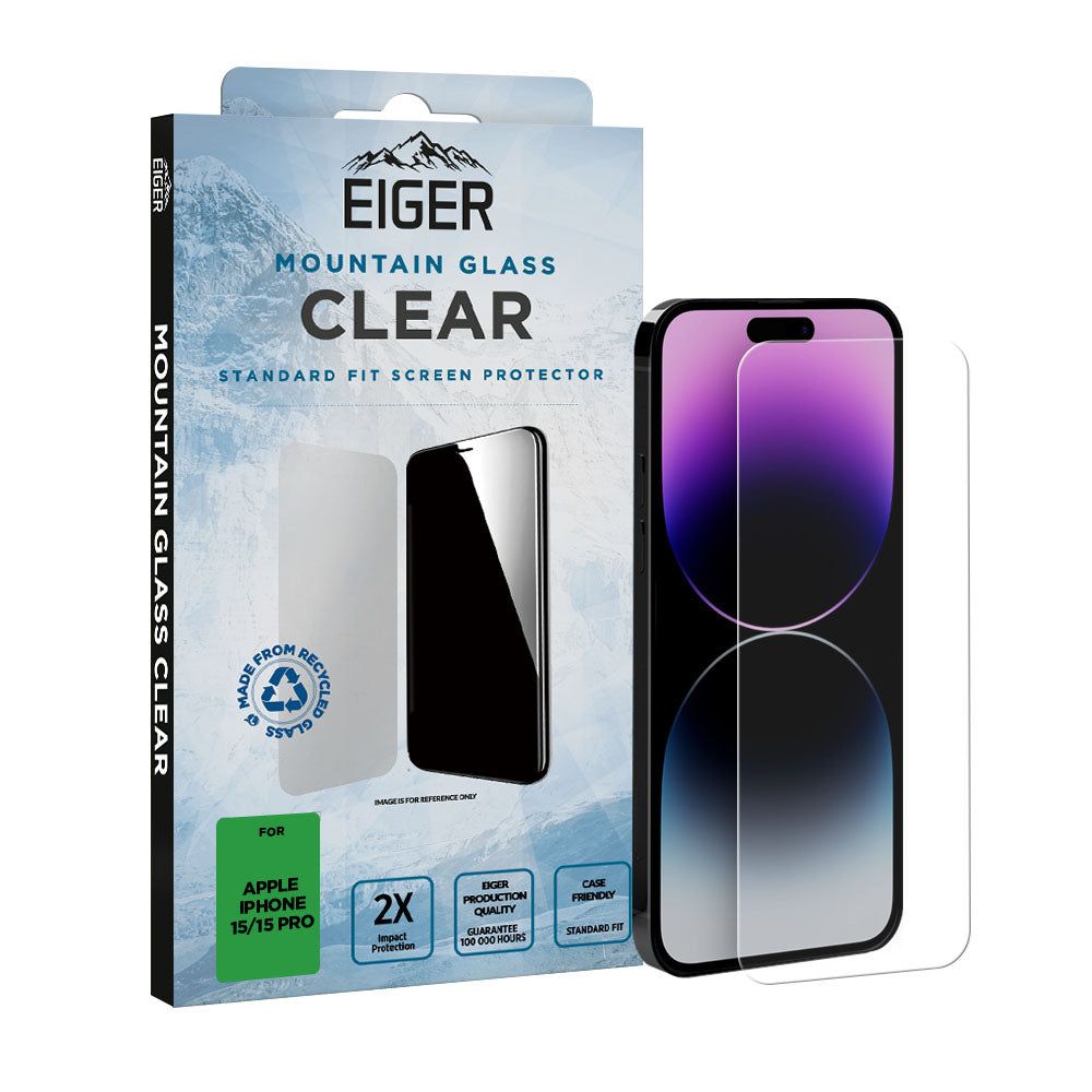 Eiger 2.5D Mountain Glass iPhone clear