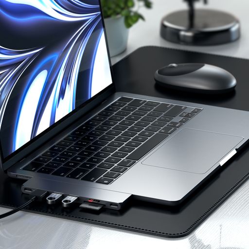 Satechi USB-C Pro Hub Slim Adapter space grey