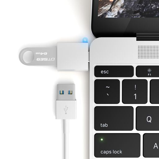 Satechi USB-C/USB-A USB Adapter silver