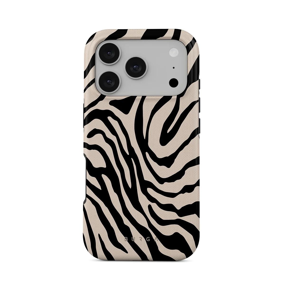 BURGA Tough MagSafe Case Imperial Zebra