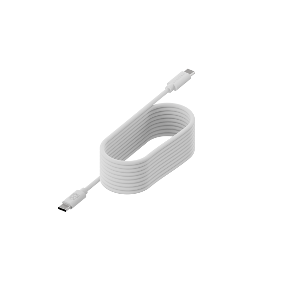 UPSTRÖM Cirkulär 100W USB-C/-C 1.2M Speed Cable 480Mbps