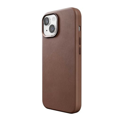 Woodcessories Bio Leather MagSafe Case für iPhone 15 Plus