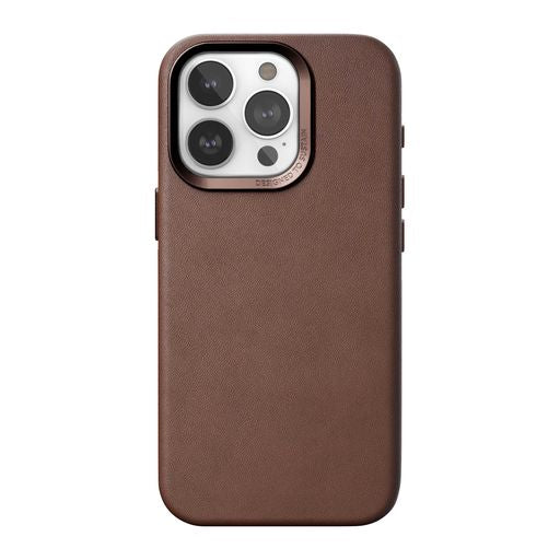 Woodcessories Bio Leather MagSafe Case für iPhone 15 ProMax