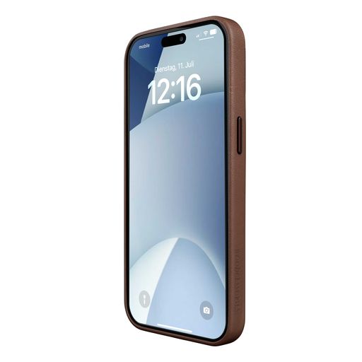 Woodcessories Bio Leather MagSafe Case für iPhone 15 ProMax