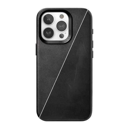 Woodcessories Bio Leather MagSafe Case für iPhone 15 ProMax