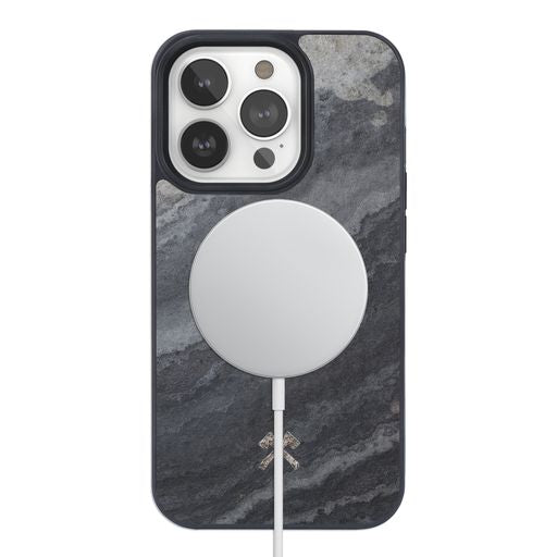 Woodcessories Bumper Stone Case MagSafe für iPhone 15 Pro