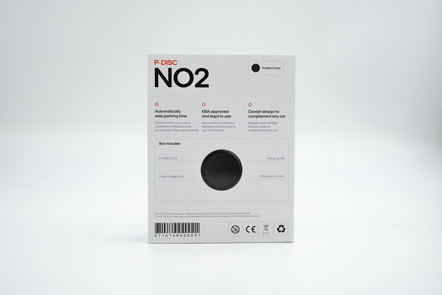 ooono P-Disc N°2 dark