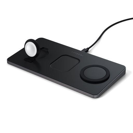 Satechi Trio Wireless ChargingPad Schwarz