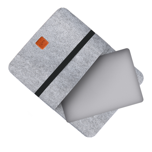 Sinki Eco-Filz Pouch Elas 11" - 13"