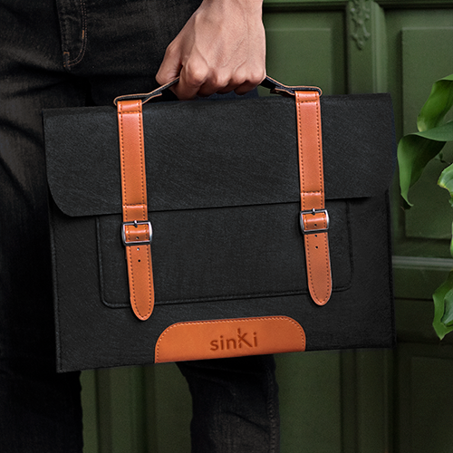 Sinki Eco-Filz Strap-Bag 11"-13"