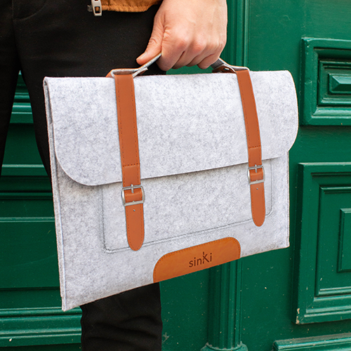 Sinki Eco-Filz Strap-Bag 11"-13"