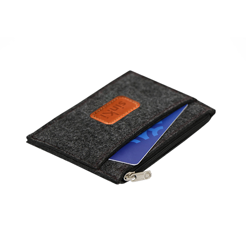 Sinki Eco-Filz BusinessCard Holder & Wallet Antrazit