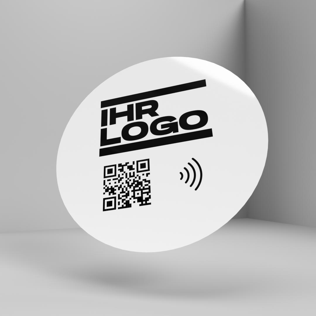 Vtag Business CI Epoxy (Company-Logo or Name/Initials)