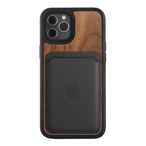 Woodcessories Bumper Wood Case walnut MagSafe für iPhone 12 Pro Max