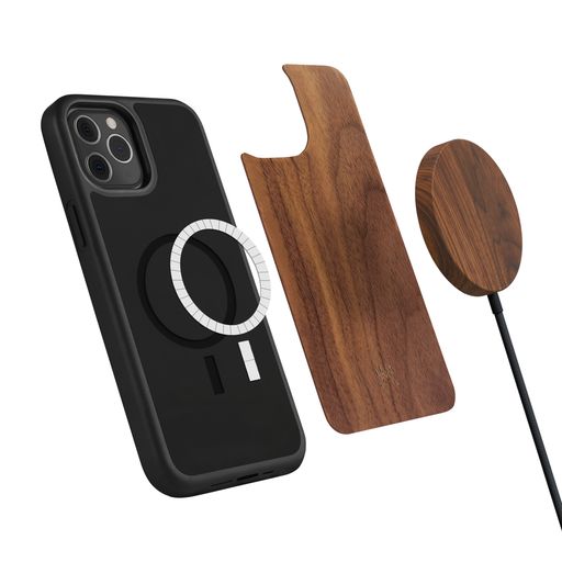 Woodcessories Bumper Wood Case walnut MagSafe für iPhone 12 Pro Max