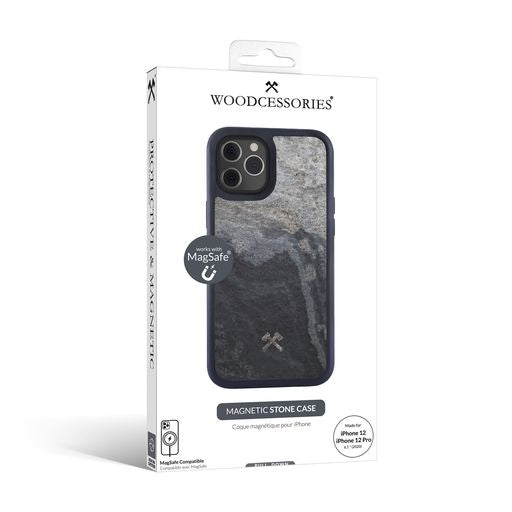 Woodcessories Bumper Stone Case MagSafe für iPhone 13 Pro Max