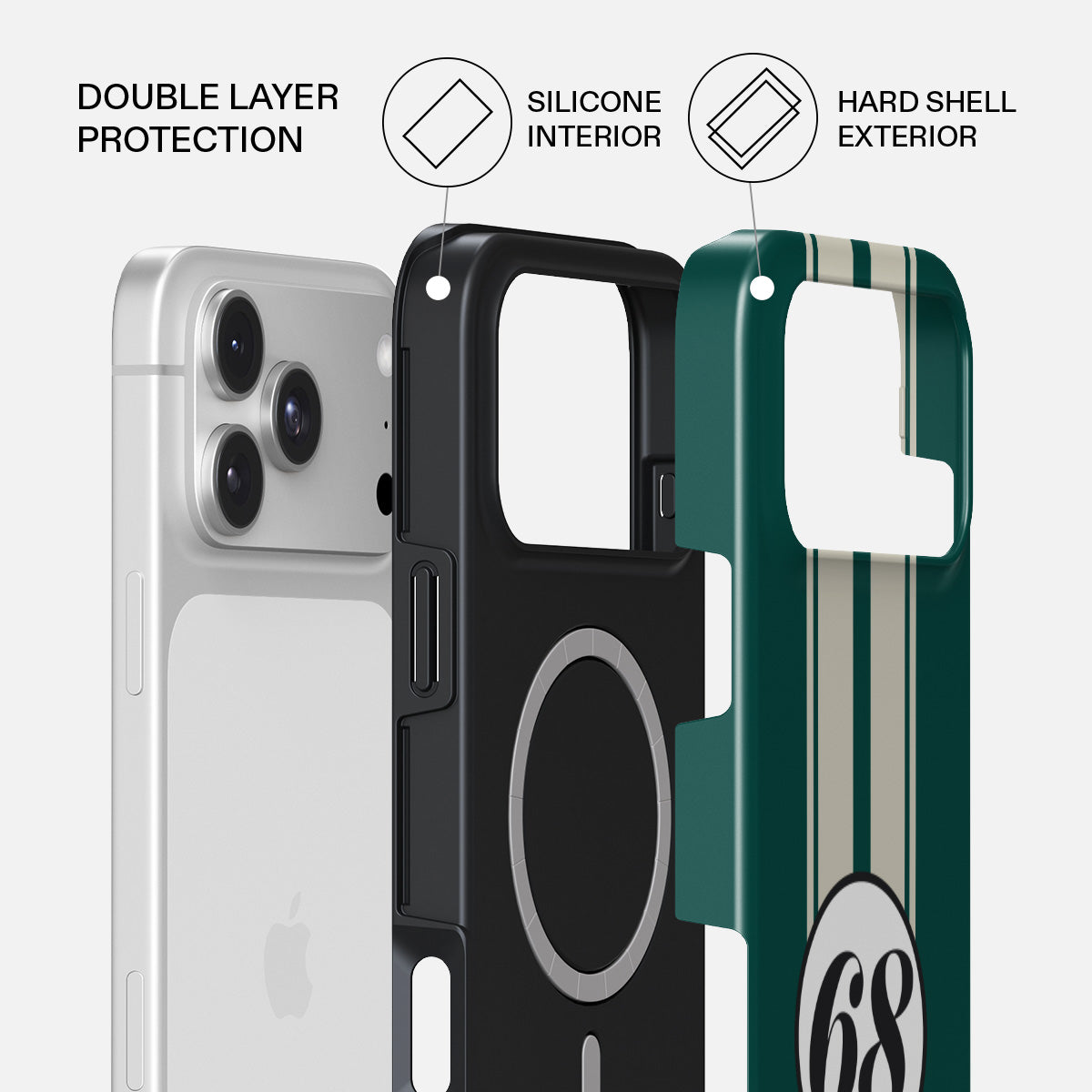 BURGA Tough MagSafe Classic Racing