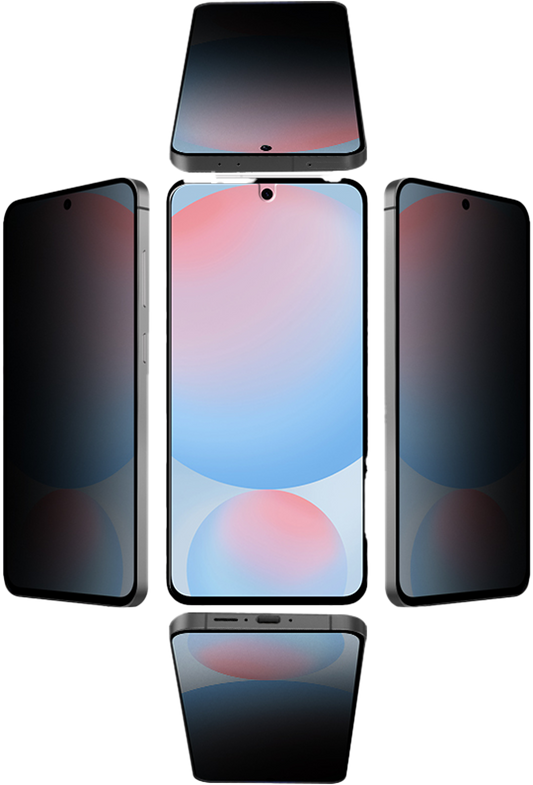 EIGER 2.5D Tempered Glass 9H Privacy für Samsung Galaxy