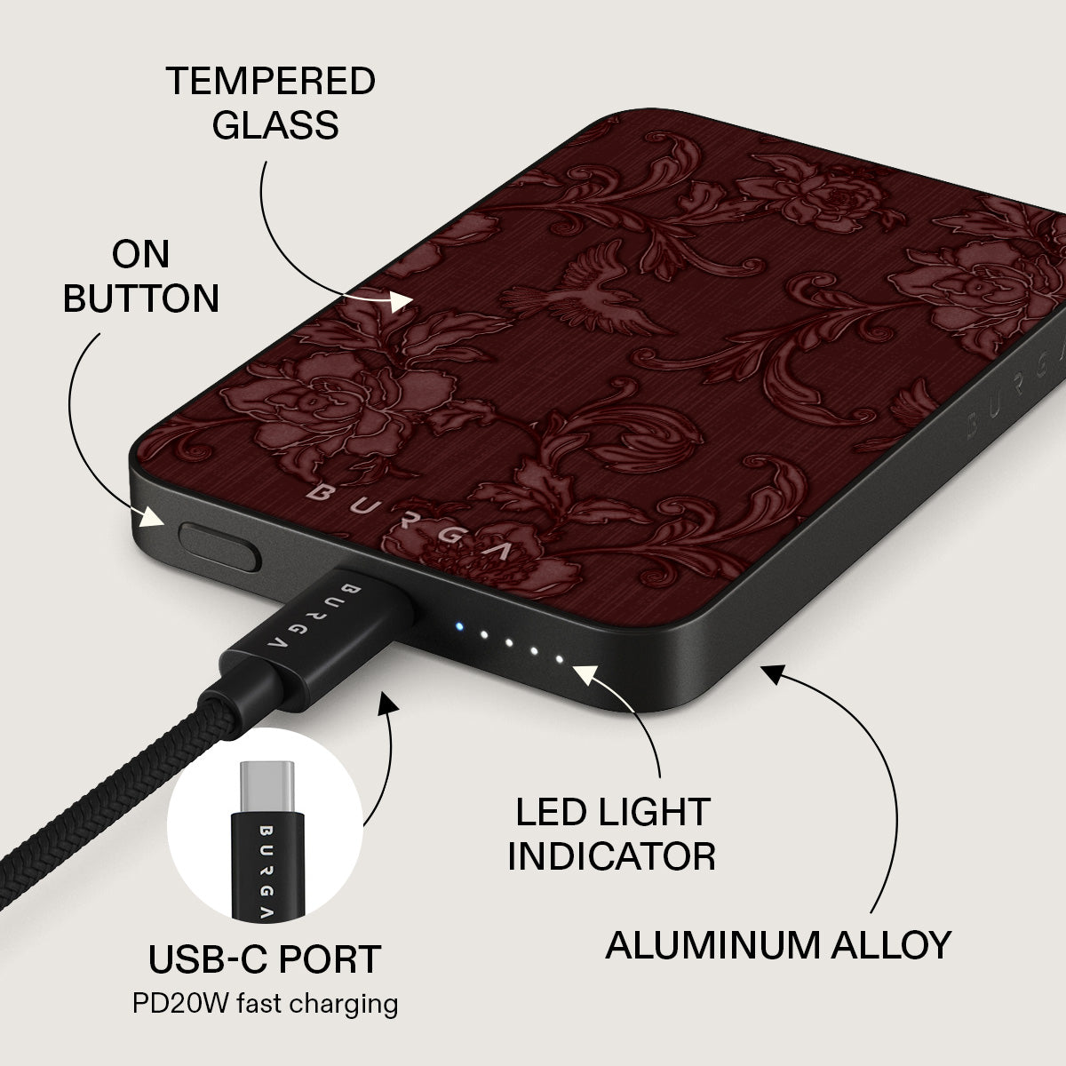 BURGA Magnetic Power Capulet