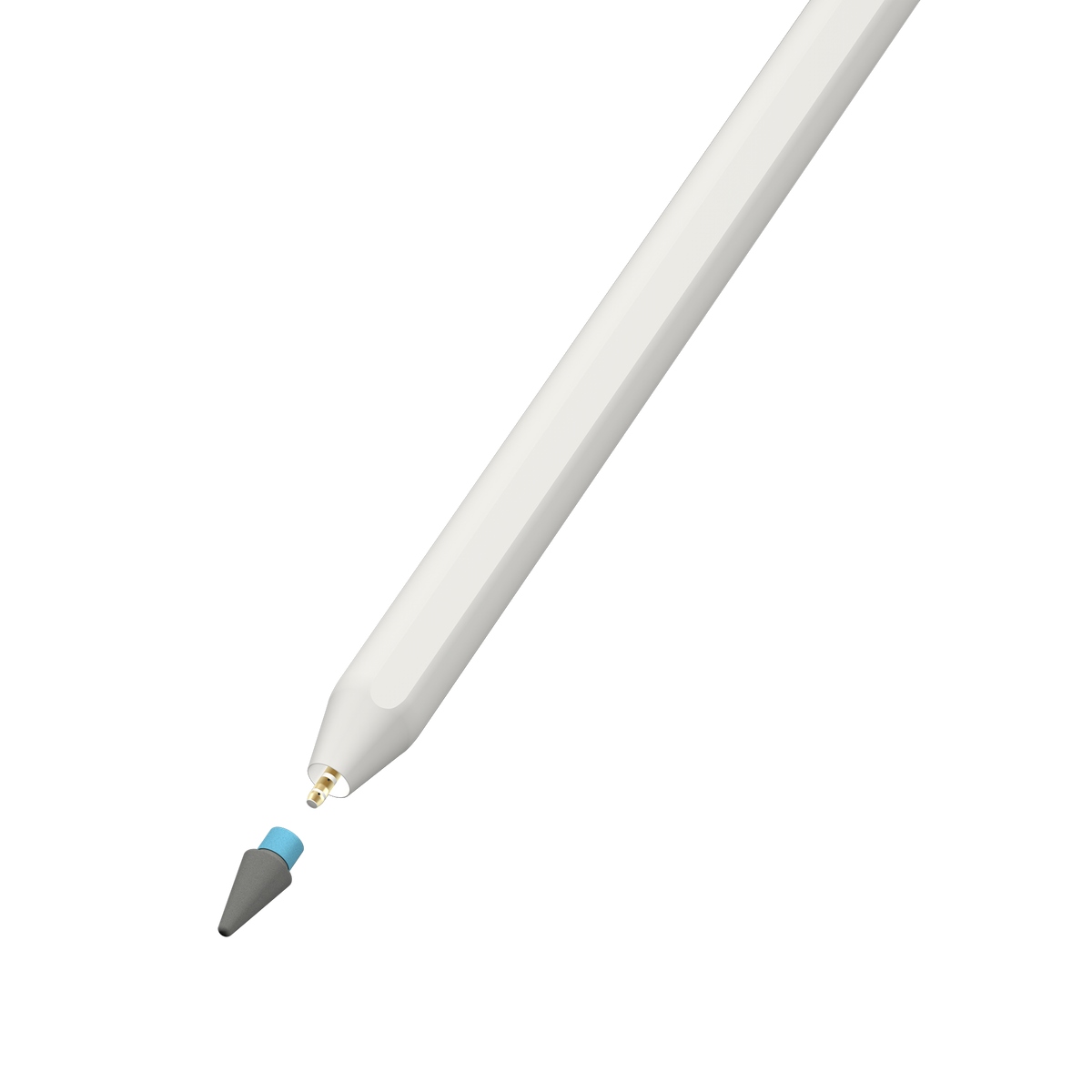 Paperlike 4x Pencil Tips iPad-Pen-Pro (M4) 2024 grey & lightblue