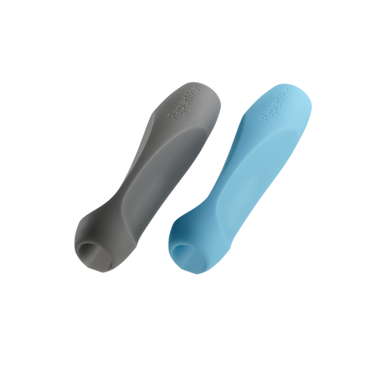 Paperlike 2x Pencil Grips V2 iPad-Pen-Pro (M4) 2024 grey & lightblue