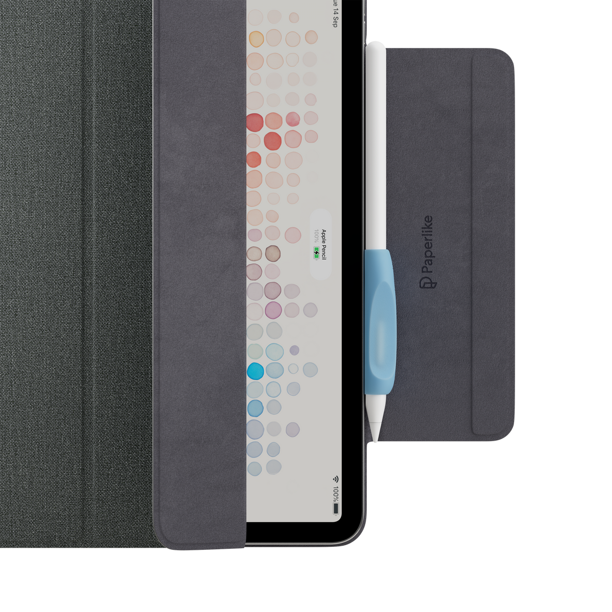 Paperlike 2x Pencil Grips V2 iPad-Pen-Pro (M4) 2024 grey & lightblue