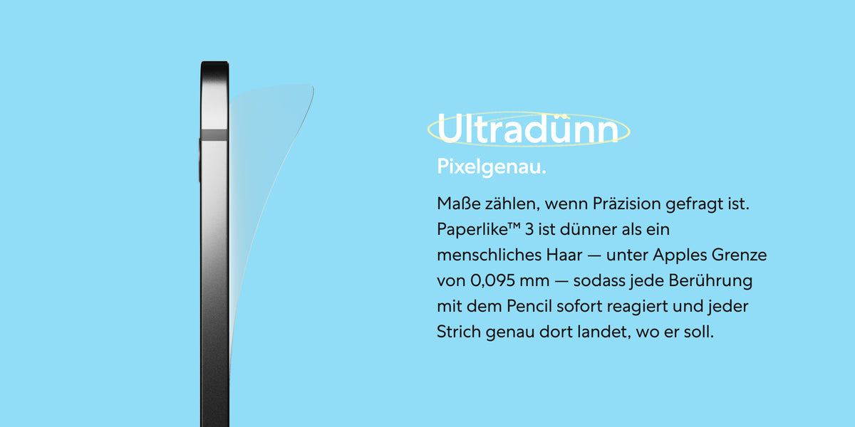 Paperlike 3.0 2x Displayschutzfolie clear