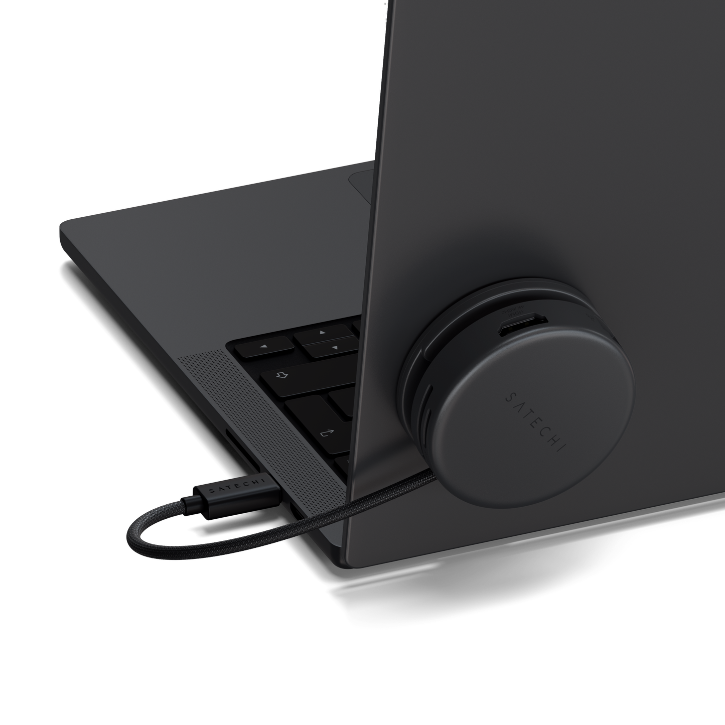 Satechi OntheGo 7-in-1 Multiport Adapter space black