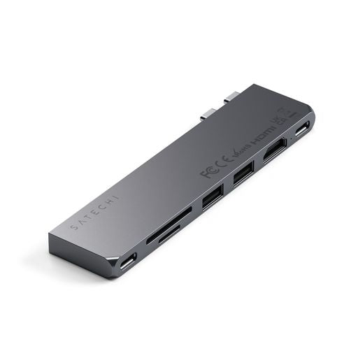 Satechi USB-C Pro Hub Slim Adapter space grey