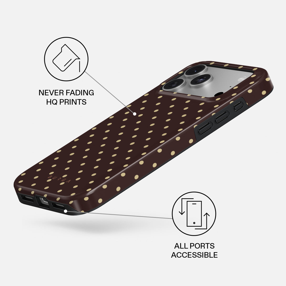 BURGA Tough MagSafe Case Sorry Busy