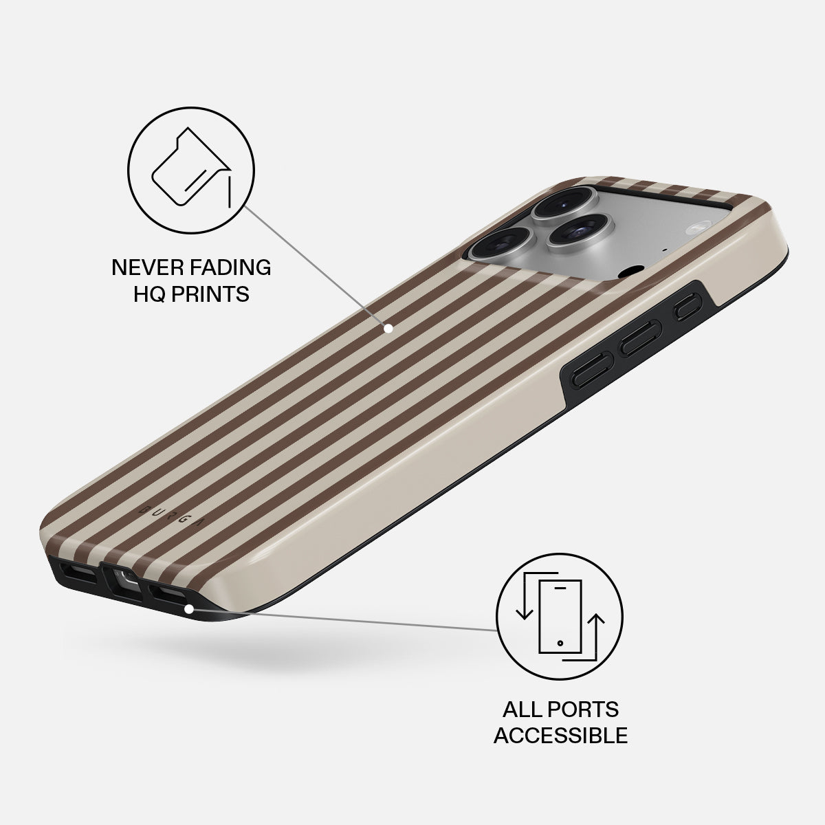 BURGA Tough MagSafe Tiramisu
