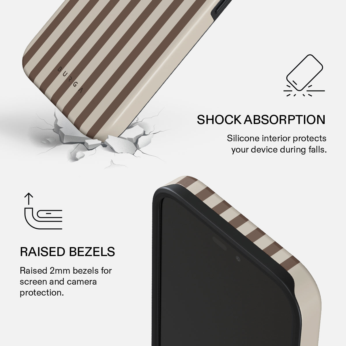 BURGA Tough MagSafe Tiramisu