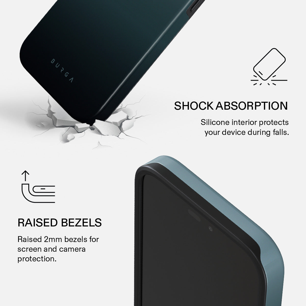 BURGA Tough MagSafe Black Hole