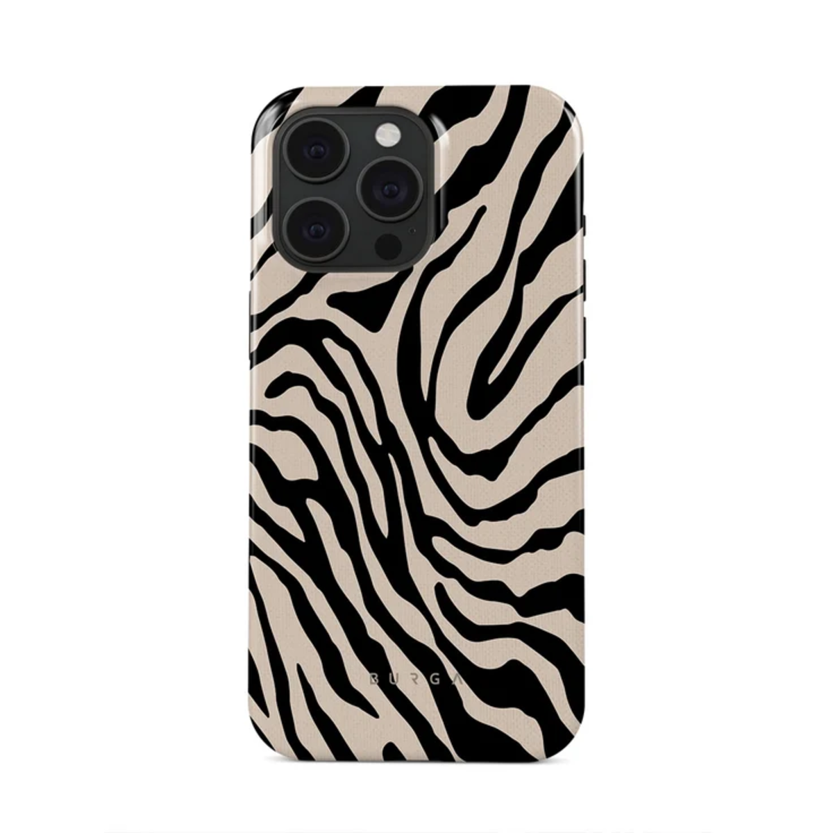 BURGA Tough MagSafe Case Imperial Zebra