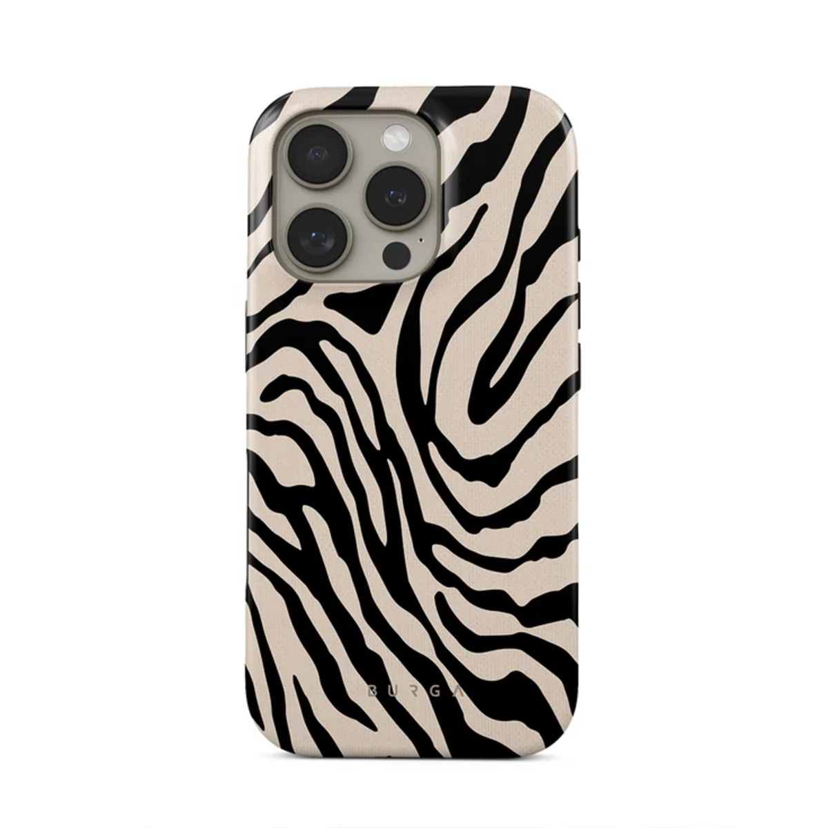 BURGA Tough MagSafe Case Imperial Zebra