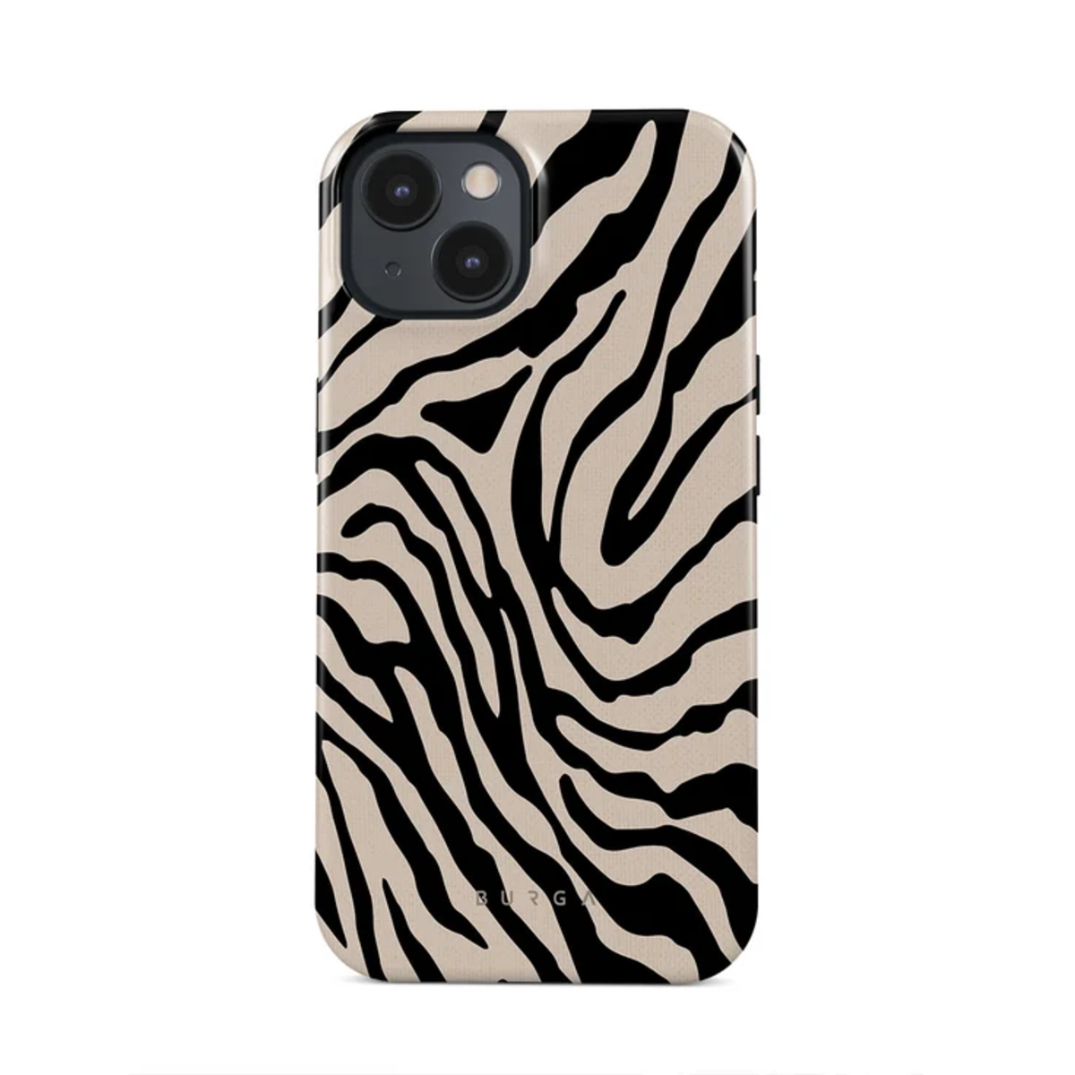 BURGA Tough MagSafe Case Imperial Zebra