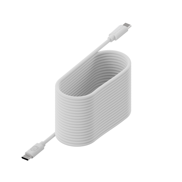 UPSTRÖM Cirkulär 100W USB-C/-C 2.5M Speed Cable 480Mbps