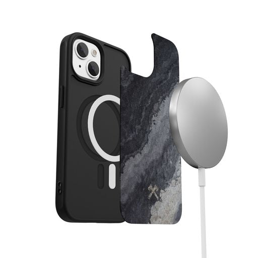Woodcessories Bumper Stone Case MagSafe für iPhone 15
