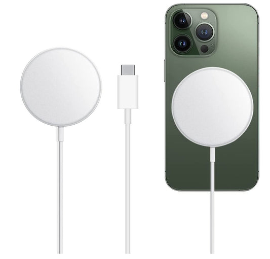 MagSafe 15W Charging Pad Weiß-Silber