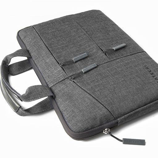 Satechi Water-Resistant Laptop Carrying Case + Pockets für 15" Grau